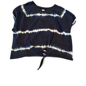 Old Navy Women’s Navy Blue Tie-Dye Tee
